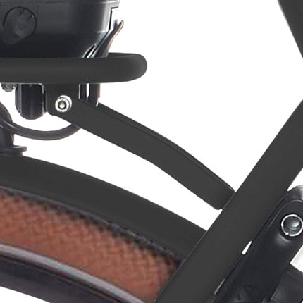 Cortina rear carrier bracket 50/53 arrant black matt