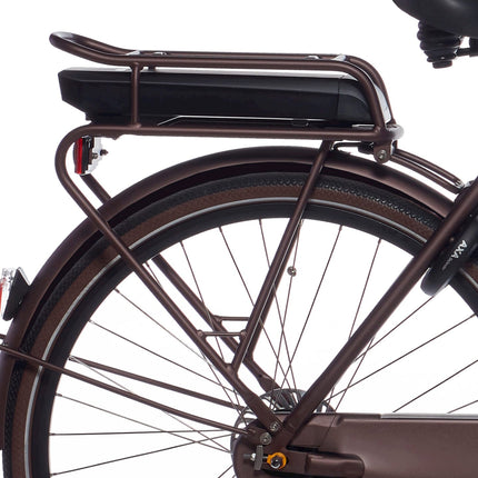 Cortina rear carrier E-U4 Bosch friar brown matt