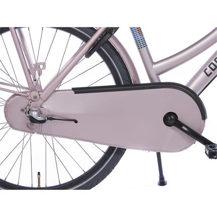 Cortina chain guard lacquered cloth 26 U4 brilliant silver matt