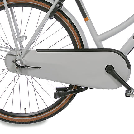 Cortina chain guard lacquer cloth U4 smooth gray matt 3v