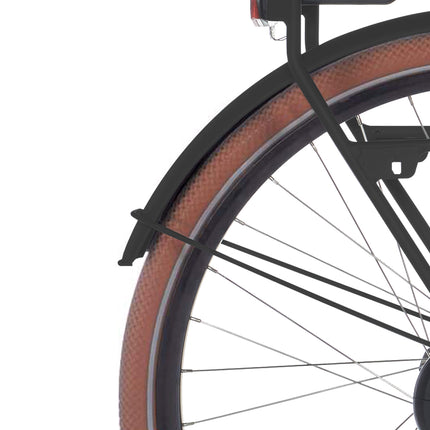 Cortina mudguard rear 28 E-Foss arrant black matt