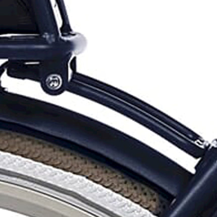 Support de porte-bagages Cortina E-U4 royal dark blue mat 200mm