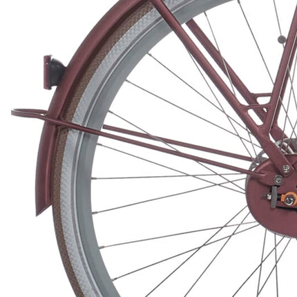 Tige de garde-boue arrière Cortina 28 E-U4 rose mat