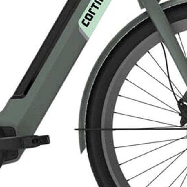 Garde-boue Cortina pour 28 E-Nite vert titane mat