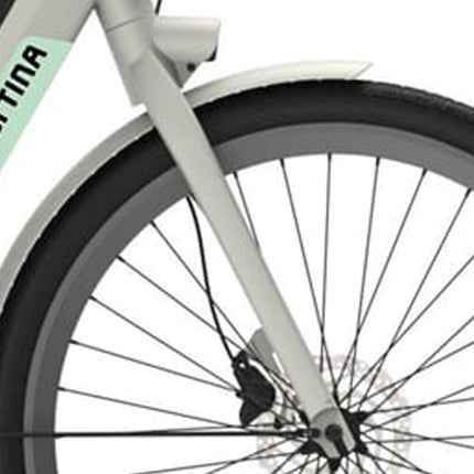 Fourche Cortina E-Nite argent métallique mat