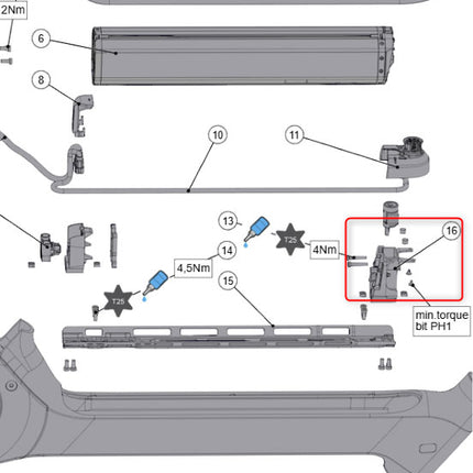 Cortina slotmechanisme cover Bosch BES3
