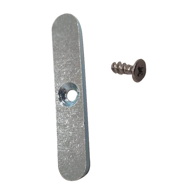 Cortina strip met schroef tbv accu kap E-Common Int.