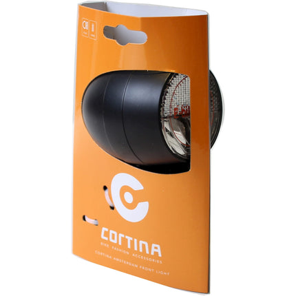 Cortina headlight Amsterdam E-bike black