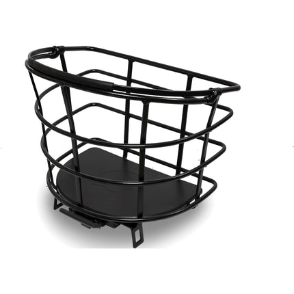 Cortina Basket Tokyo AVS 30L black half-round 40x32x26cm