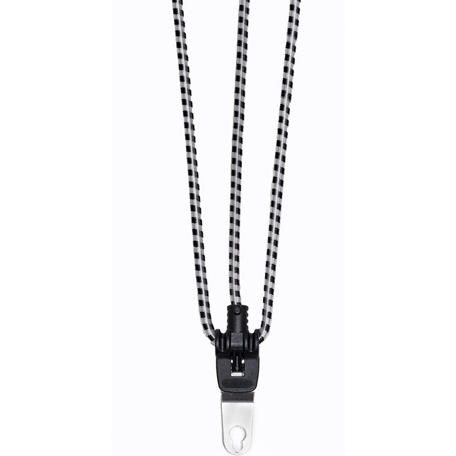 Cortina snelbinder Jakarta 62 cm wit/zwart