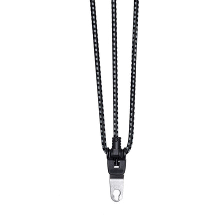 Cortina snelbinder Jakarta 62 cm zwart/grijs