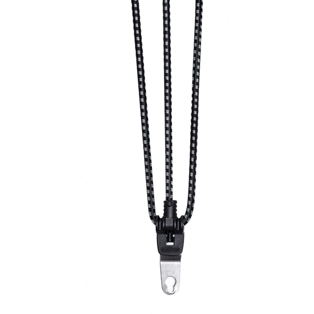 Cortina snelbinder Jakarta 62 cm zwart/grijs