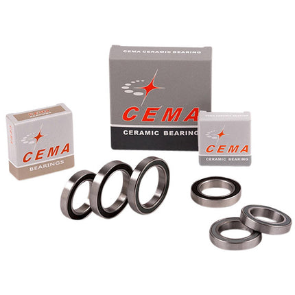 CEMA kogellager 6806 30x42x7 SG3 coated keramisch zwart