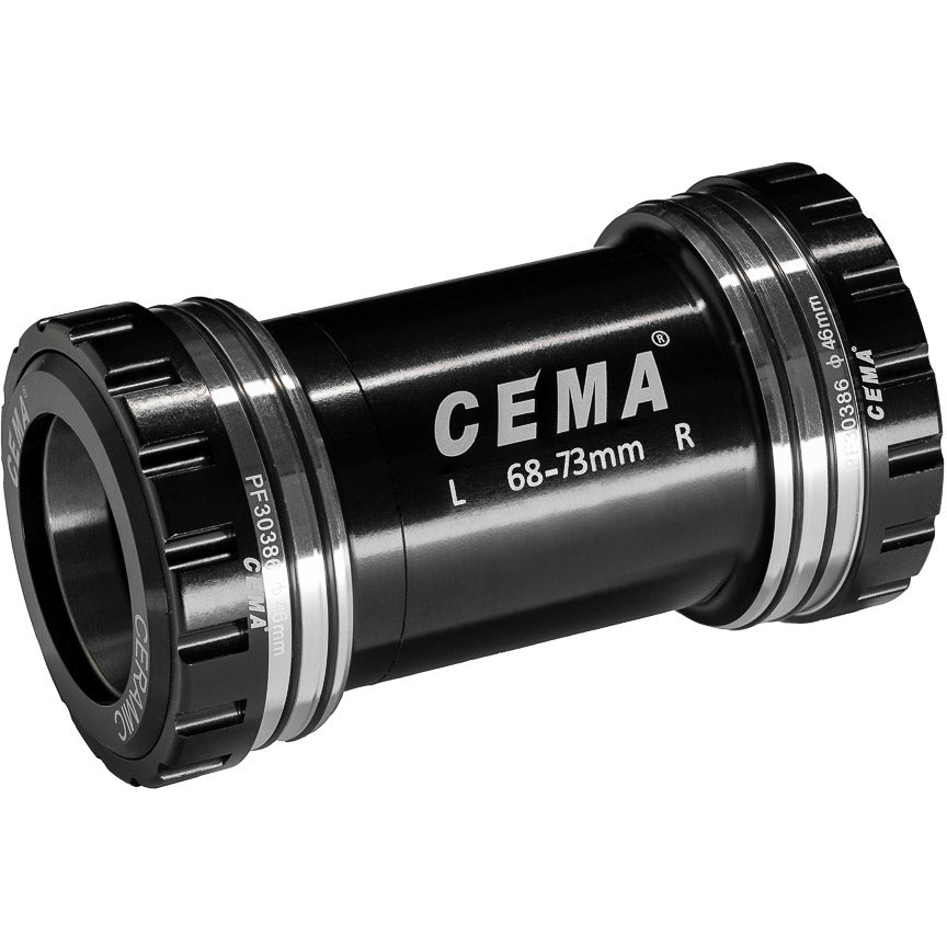CEMA bracketas PF30 SRAM Dub SG3 coated keramisch zwart