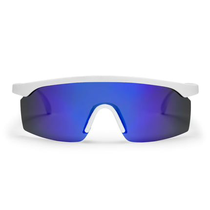 CHPO bril Lelle White/Blue Mirror