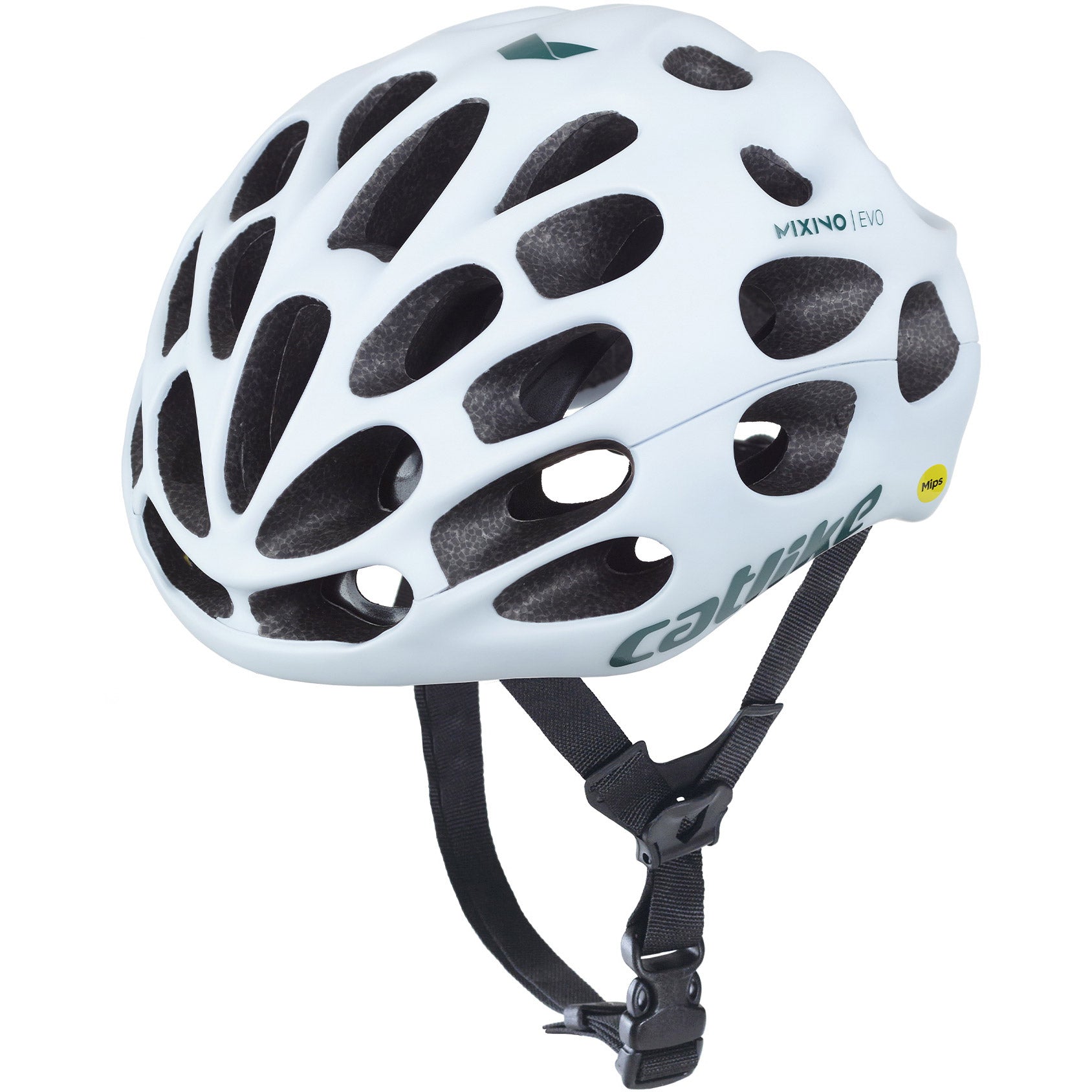 Catlike racehelm Mixino Evo Mips maat S 52-54cm glans wit