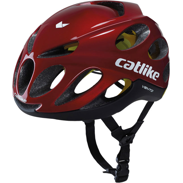 Catlike racehelm Vento Mips maat S 52-54cm red metallic