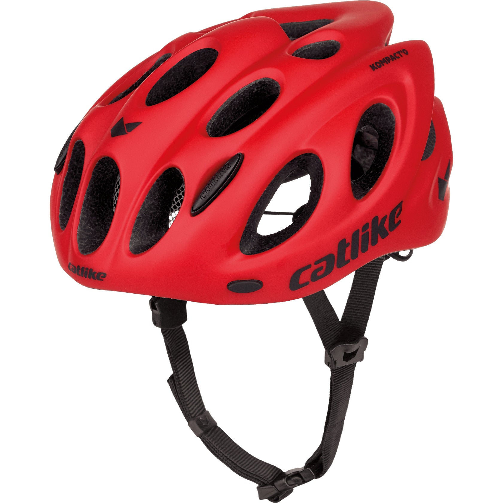 Catlike urban helm Kompact'o maat M 55-58cm rood mat