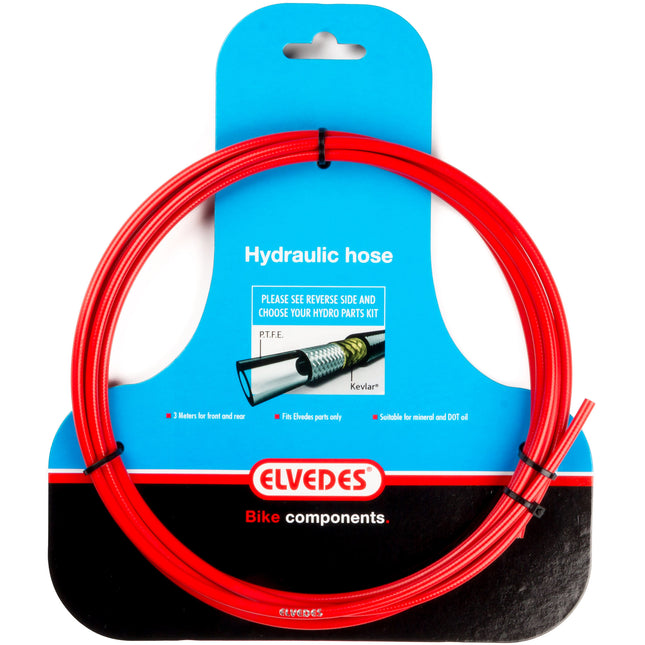 Elvedes Hydro slang 3 mtr PTFE rood 2011008