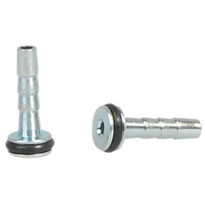Elvedes raccord banjo hyd. durite Formula (10x) argent ELV-FM03