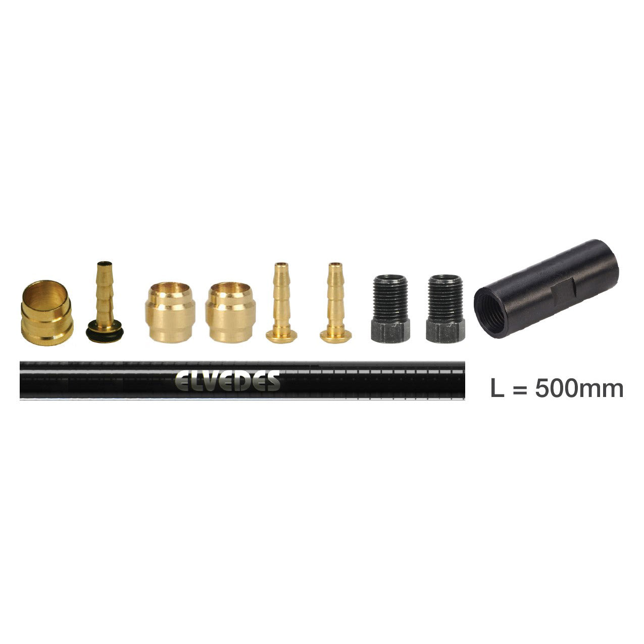 Elvedes verlengingskit Tektro 5,5mm