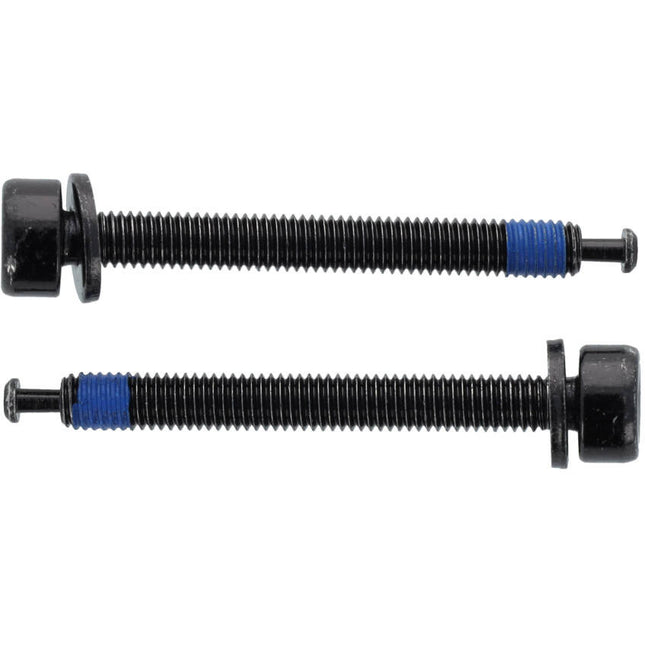 Boulons Elvedes flatmount 1 paire M5 x 48mm avec entretoise Shimano