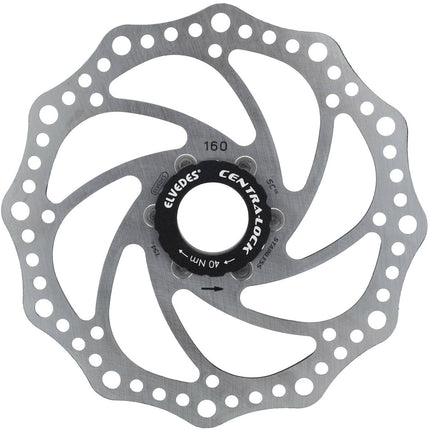 Elvedes SC16 stainless steel rotor 160mm 154g center lock