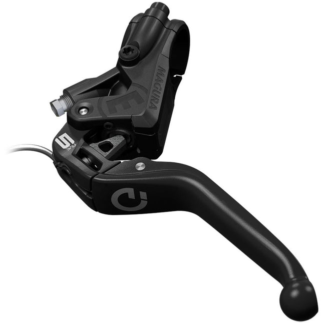 Magura brake lever MT5e opener 3-fingers hydraulic aluminum black.