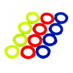 Magura Brake Caliper Cover Kit, Blue/Red/Yellow, 12-Piece, 2701240
