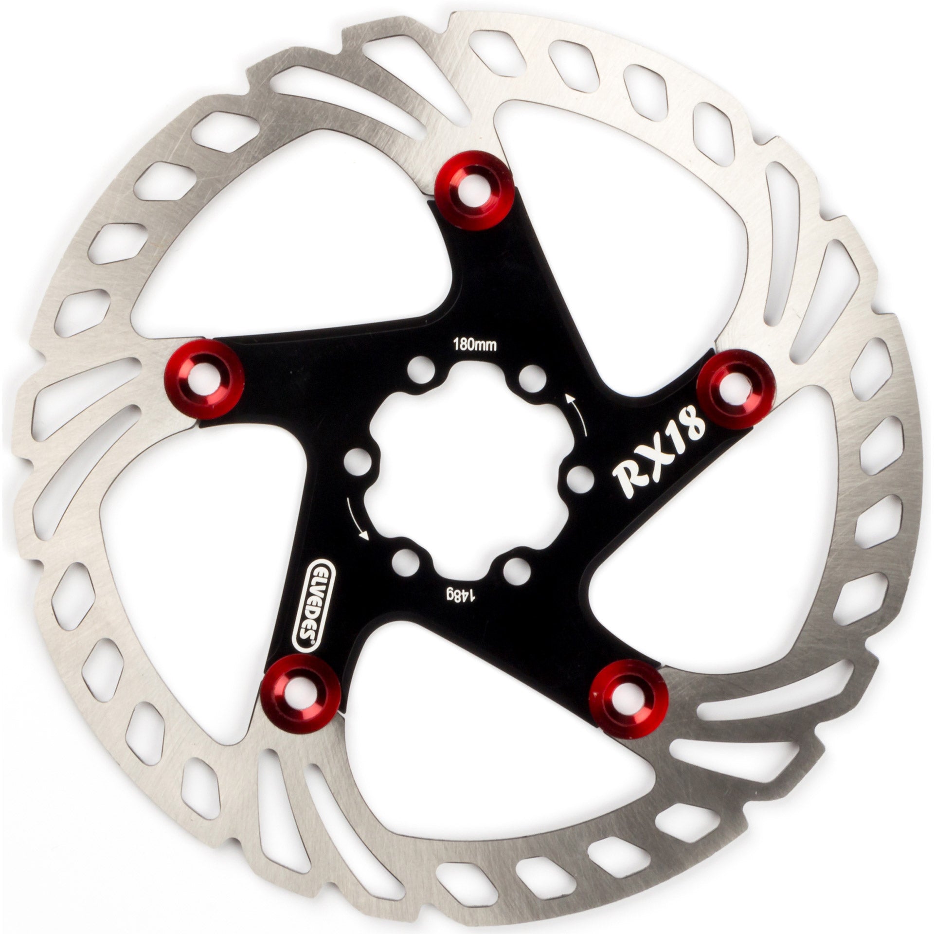 Elvedes RX18 floating rotor  180mm 148g 6 gaats+bout2015207