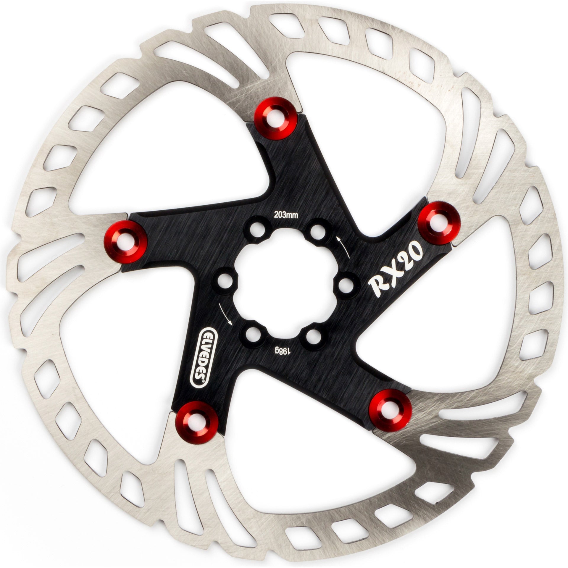 Elvedes RX20 floating rotor  203mm 198g 6 gaats+bout2015208