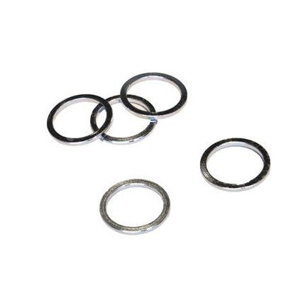 VWP Entretoise de direction spacer alu 3mm 1.1/8" argent p/5