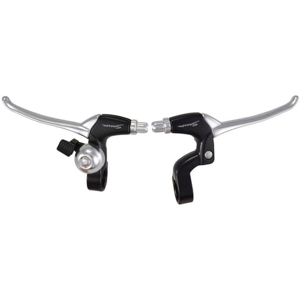 VWP Saccon Remgreepset met bel Shimano Nexus 7V zwart/zilver