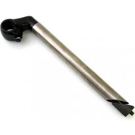Stuurpen Kalloy 25.4mm 30/280 RVS zwart