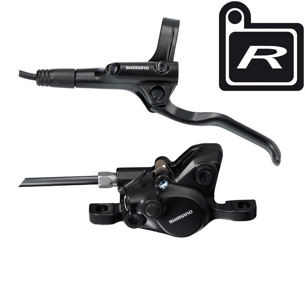 Shimano schijfremset (voor) MT200 zwart 100cm