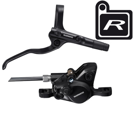 Shimano schijfremset (achter) MT200 zwart 170cm