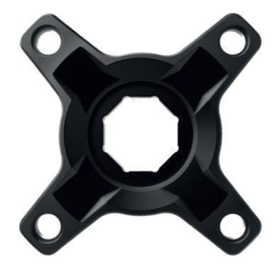 Miranda spider 58mm voor Brose 4-arm aluminium zwart