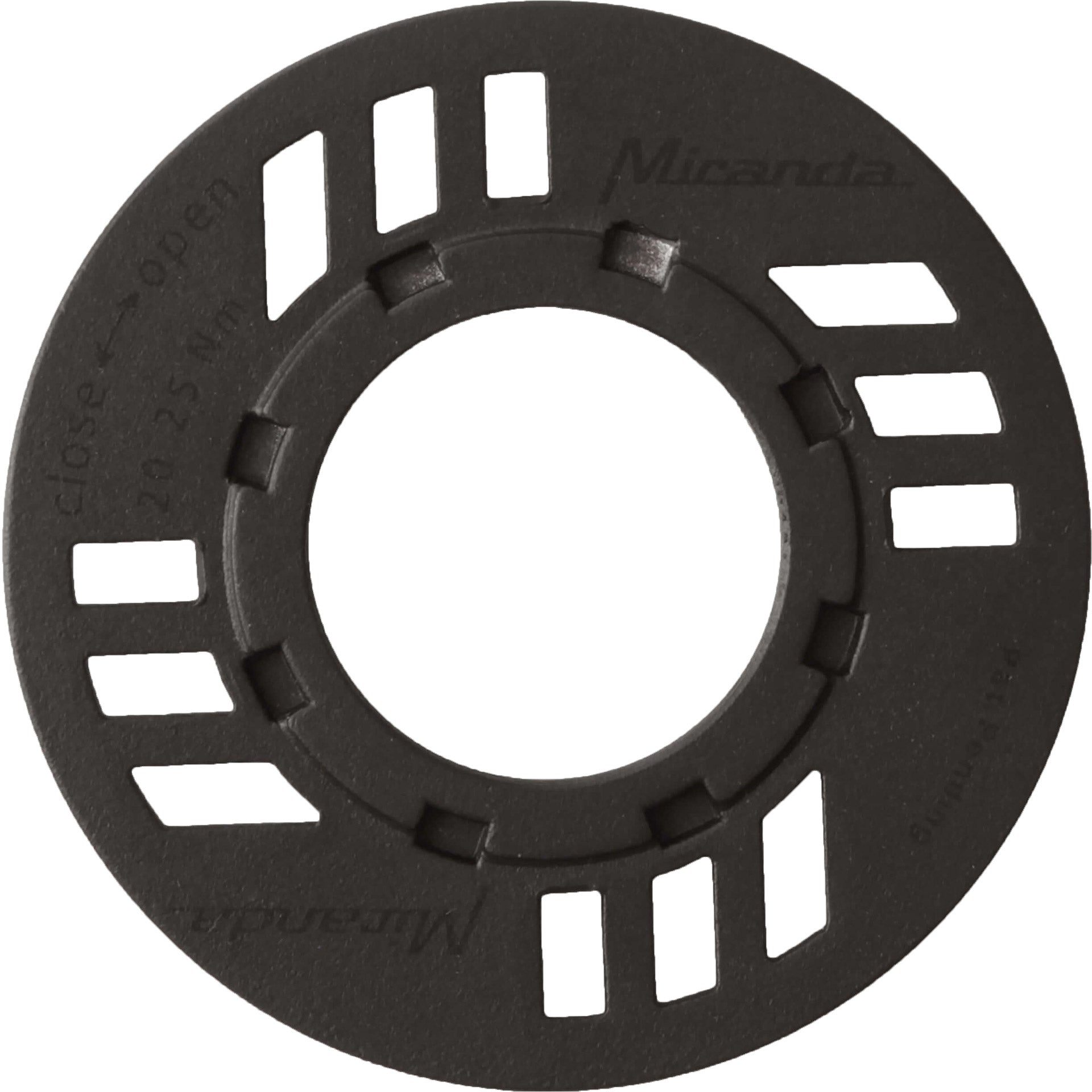 Bosch E-bike lockring alu 3mm voor Bosch 2 20t zwart