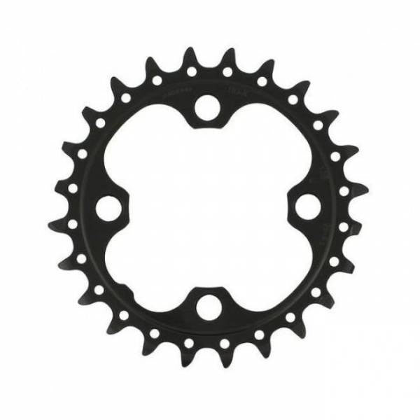 Shimano kettingblad Deore  10V 24T Y1NA24000 M615 zwart