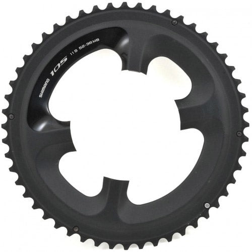 Shimano kettingblad 105 11V  52T Y1PH98110 FC-5800 zwart