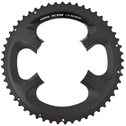 Shimano kettingblad 105 11V 53T Y1PH98130 FC-5800 zwart