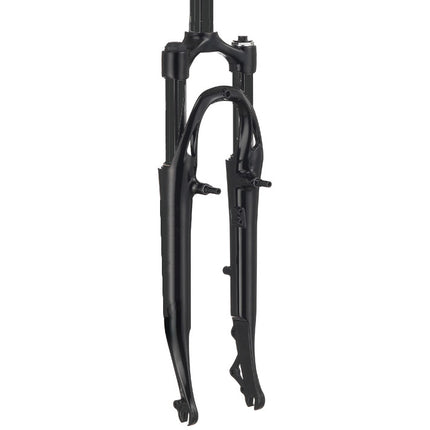 Fourche suspendue 28-1/8 alu Filet noir mat