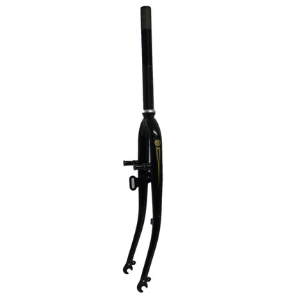 Voorvork 28" 1" draad uni-kroon CL DH TR/RB zwart