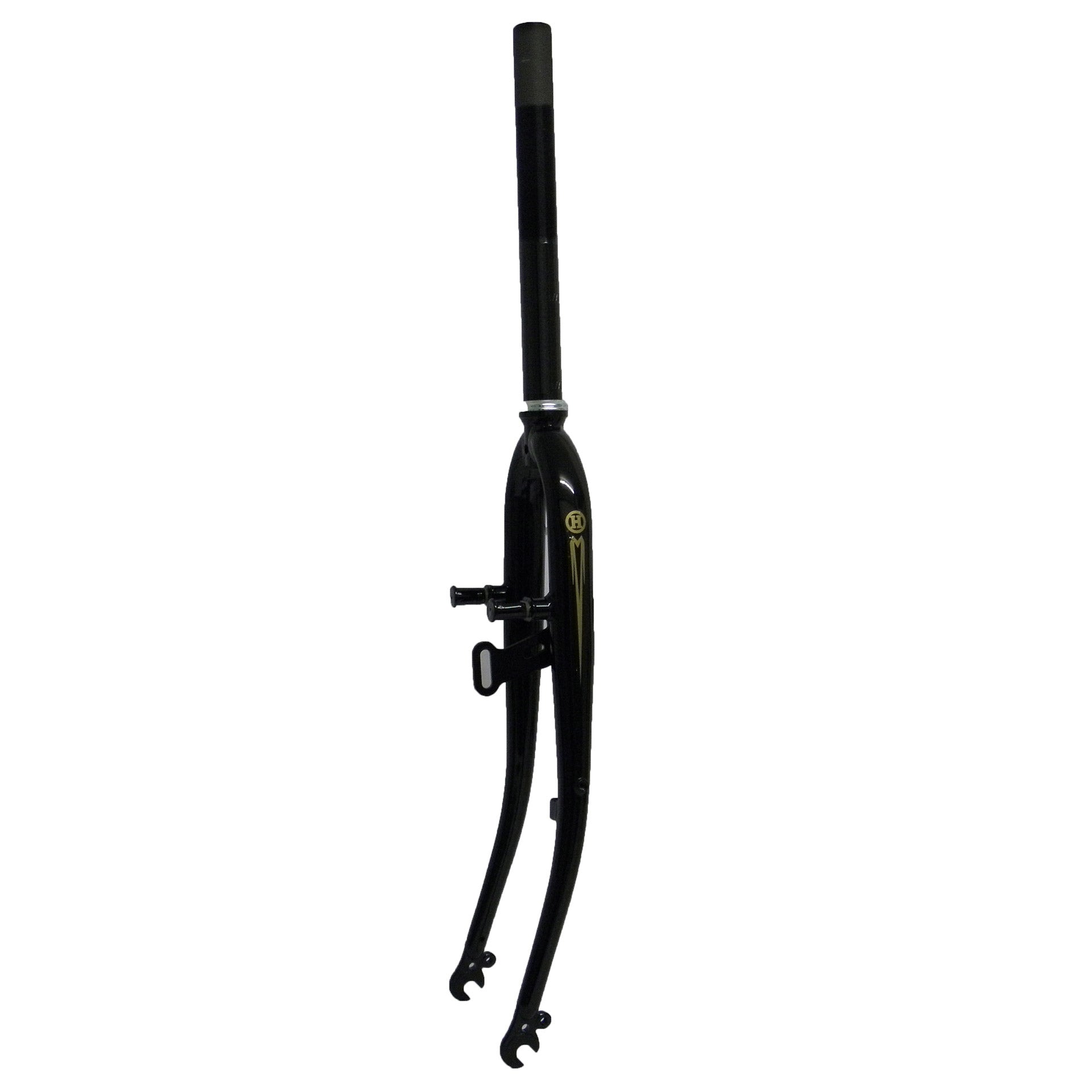 Voorvork 28" 1" draad uni-kroon CL DH TR/RB zwart
