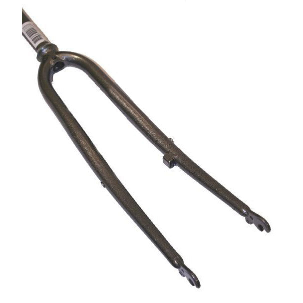 Voorvork 28" 260mm uni-kroon met trommelnok grijs