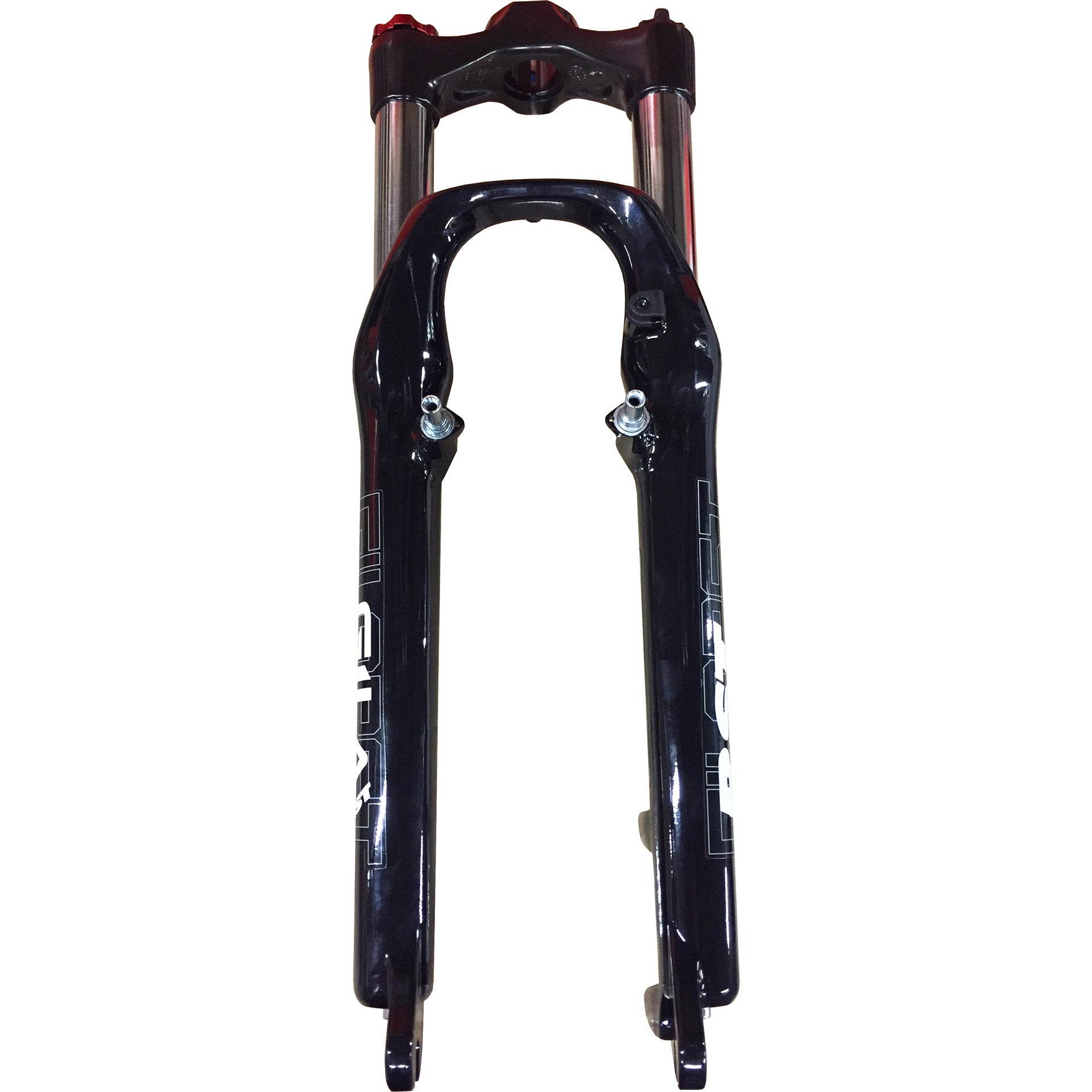 Voorvork verend ATB RST Gila 26" glans zwart