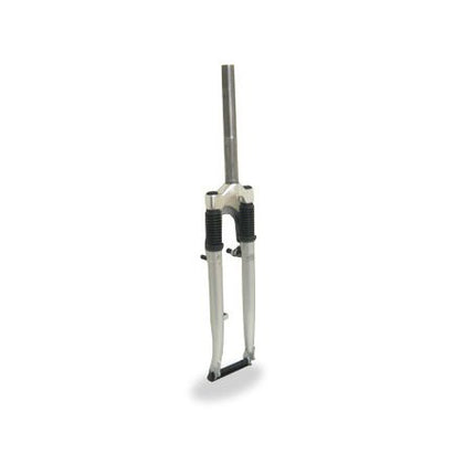 Voorvork verend Hybride 28" 1/8 275mm uni. Ahead zilver