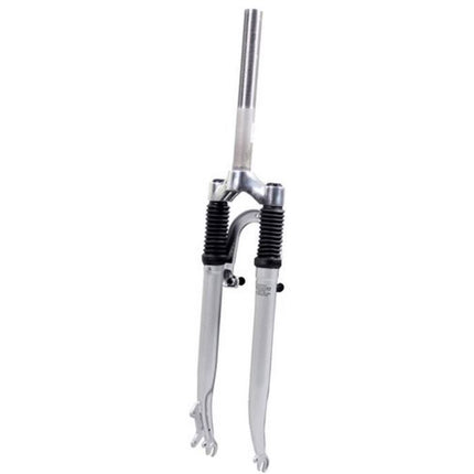 Front fork suspension 28" 250mm 1/8 thread for brake disc silver