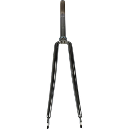 Voorvork 28" Race chrome 250mm buislengte draad 1"