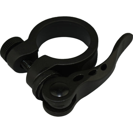 VWP zadelpenklem snelspanner 25,4mm zwart